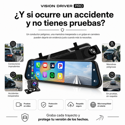 Espejo Inteligente 4K Carplay