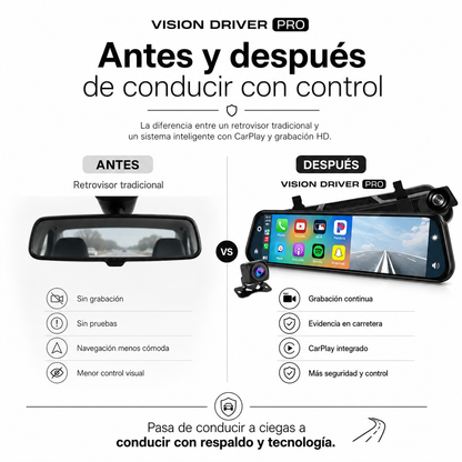 Espejo Inteligente 4K Carplay